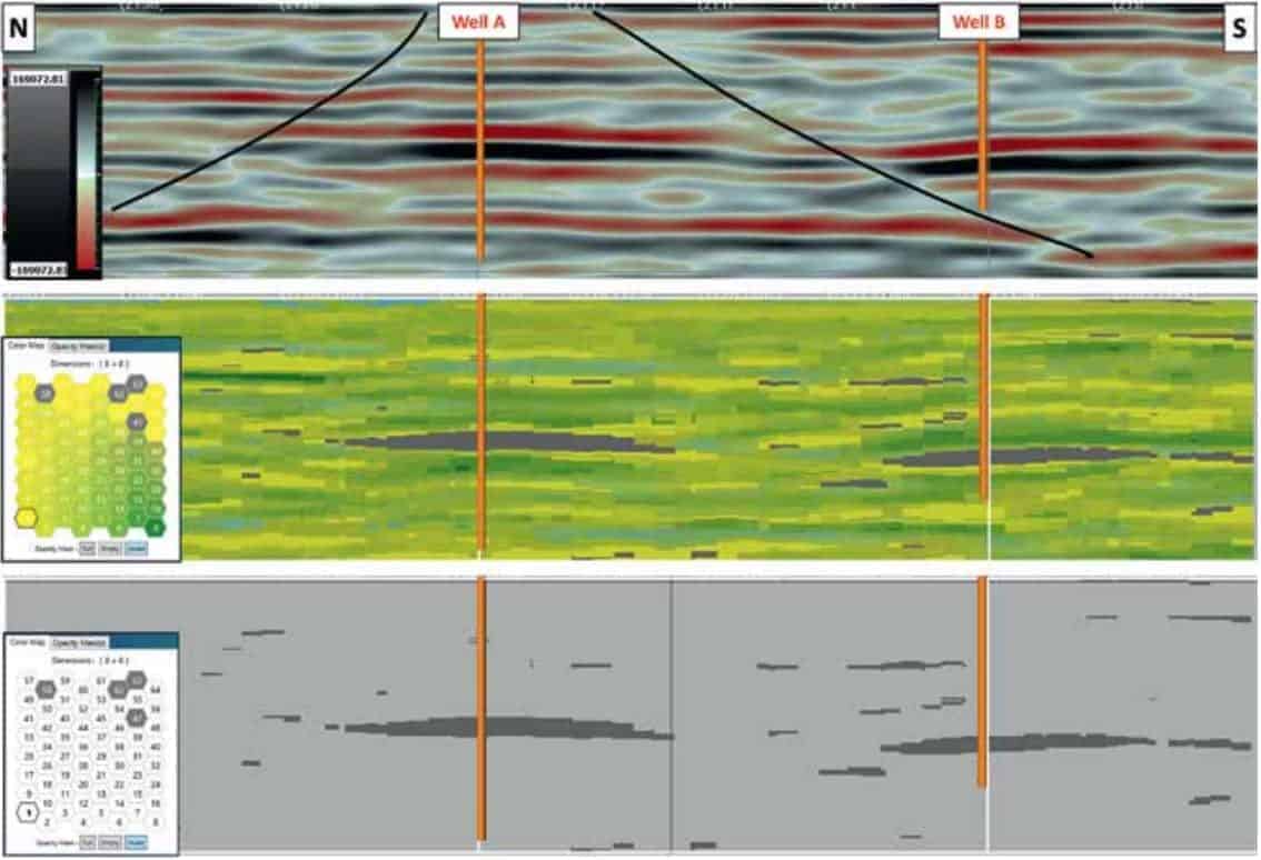 Conventional Stacked Seismic Amplitude Display