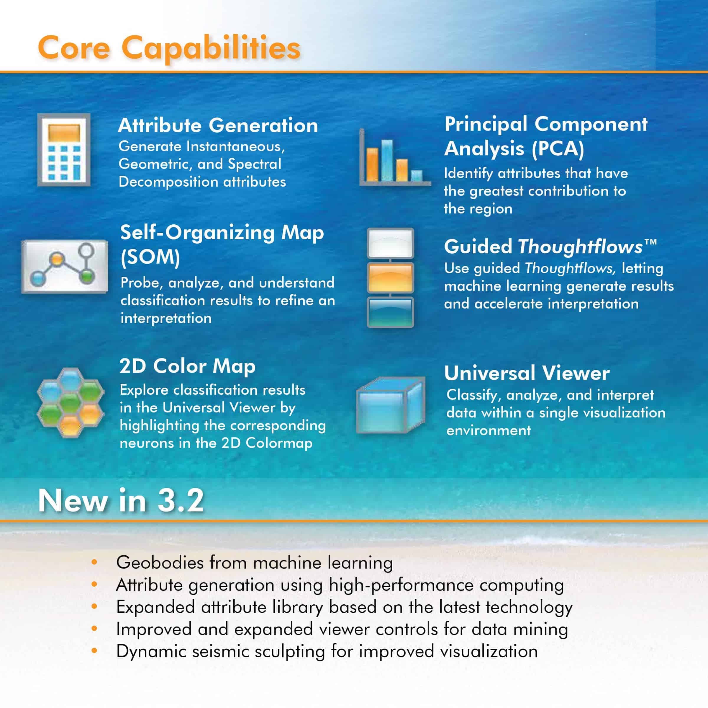 Paradise 3.2 Brochure - Seismic Interpretation Software - Core Capabilities