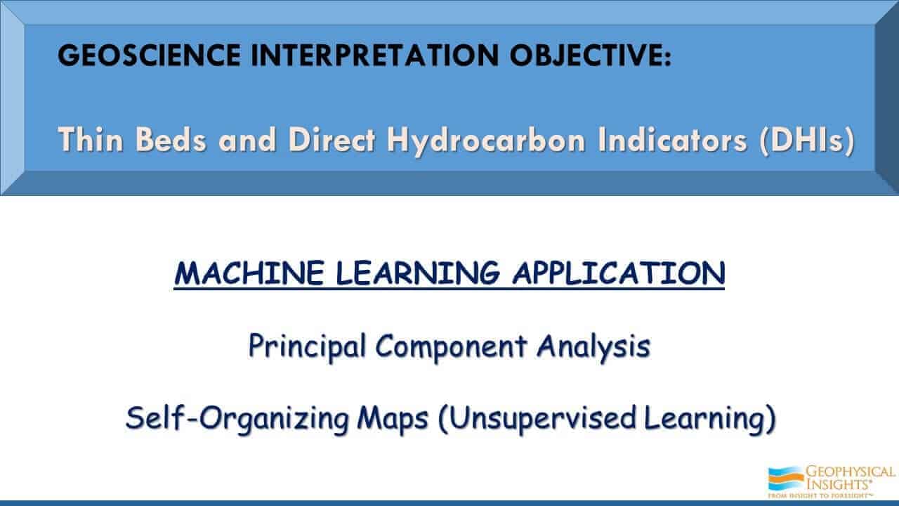Slide screenshot on machine learning application
