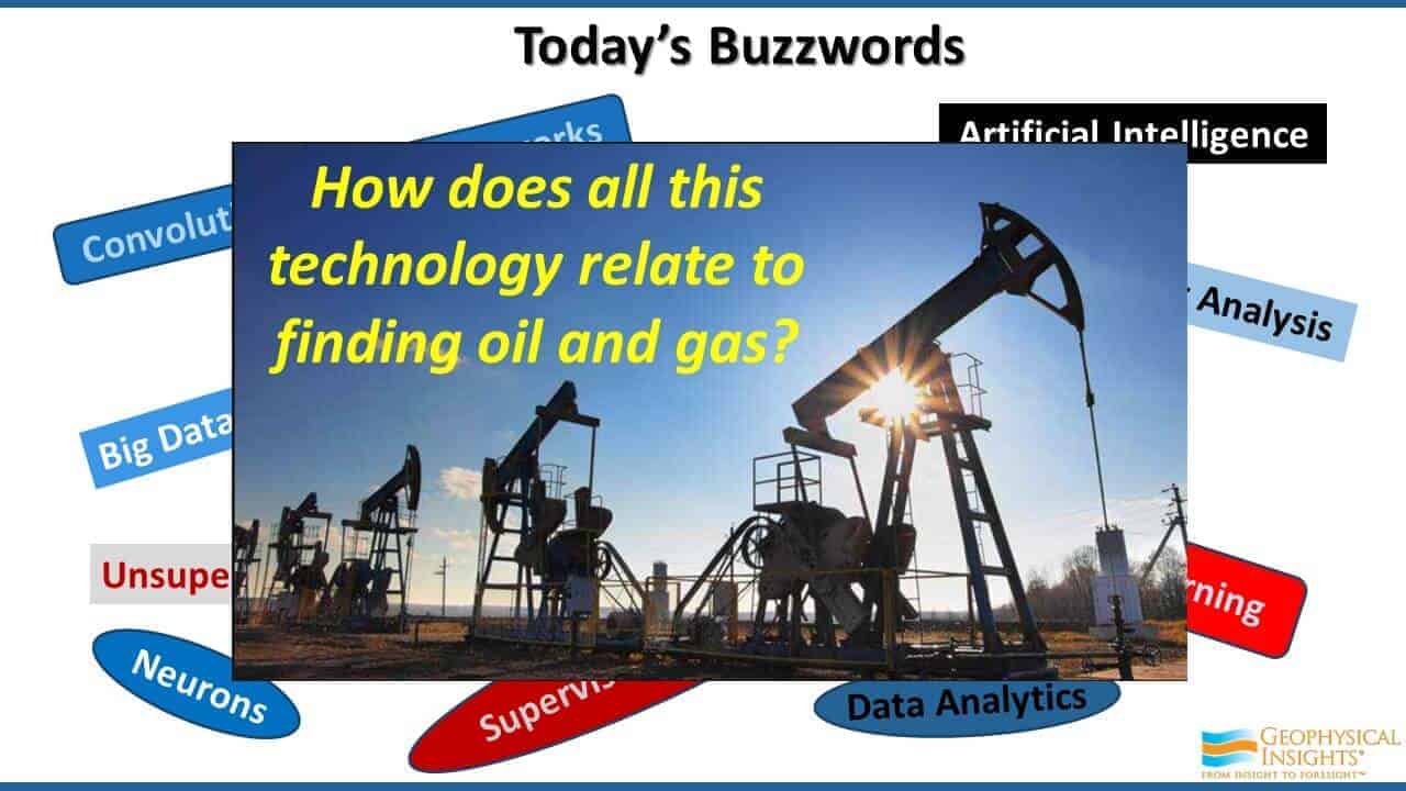Buzzwords in tech and geology