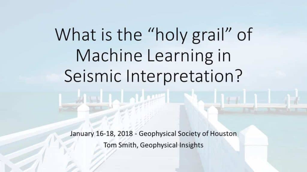 Intro Slide for holy grail machine learning