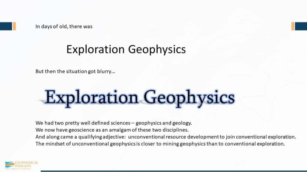 Slide image exploration geophysics