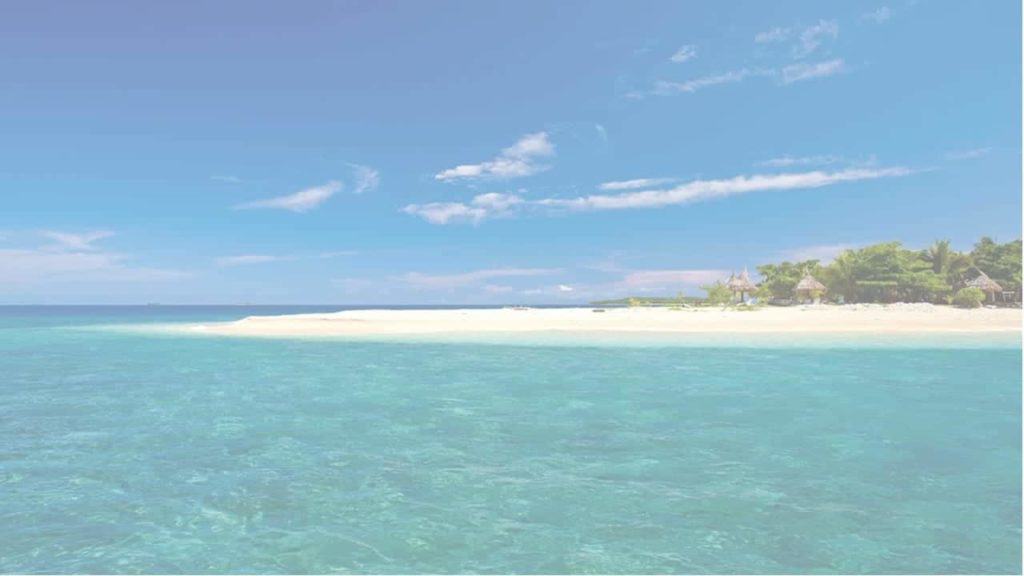 Faded beach background image