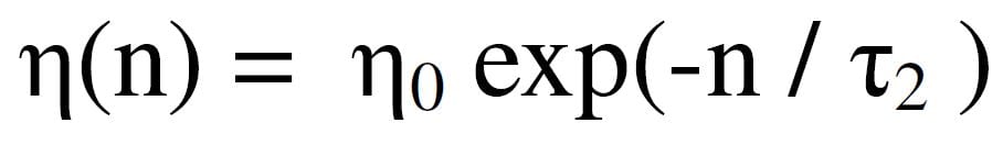 Self Organizing Neural Nets Formula 5