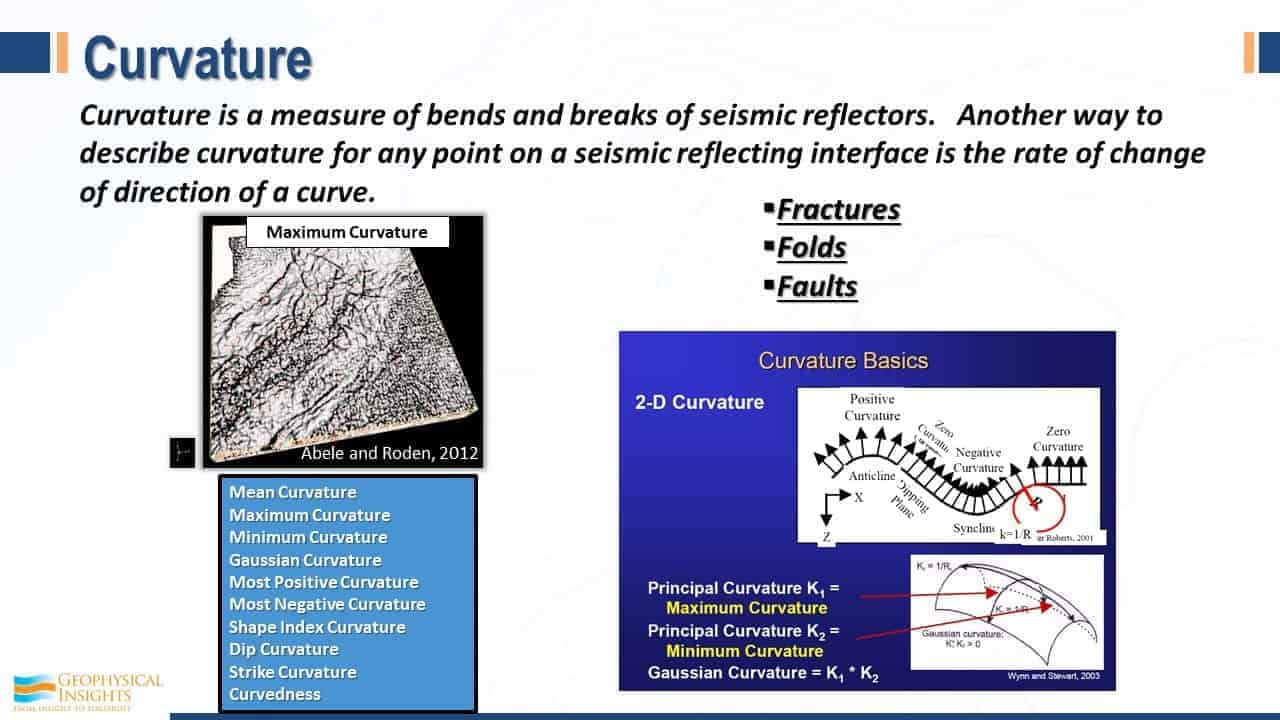Slide on curvature attribute