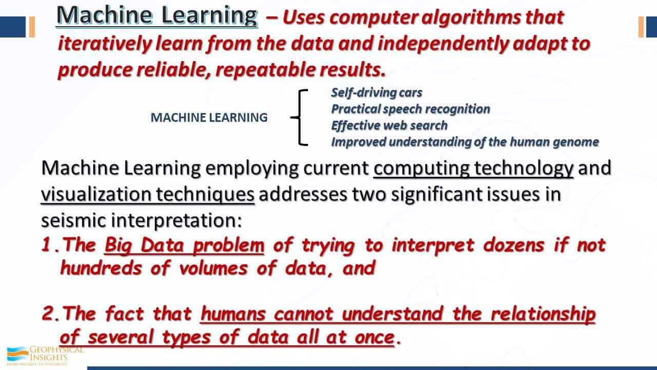 Slide image on machine learning