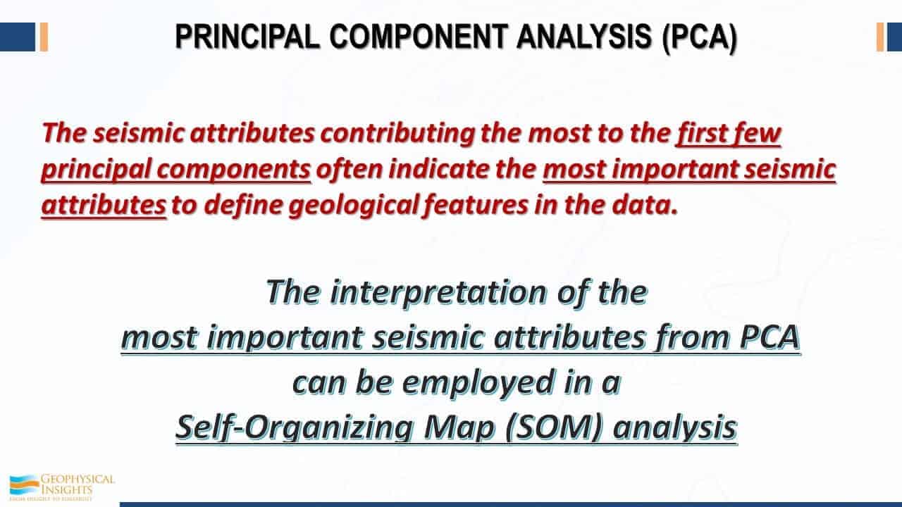 Slide image for PCA and seismic attributes