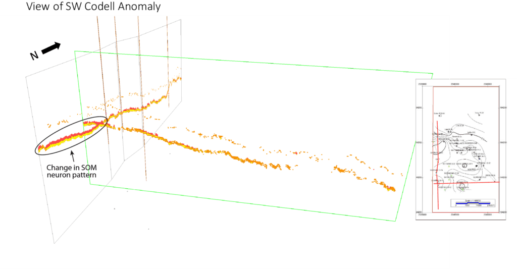 Seismic data SW Codell