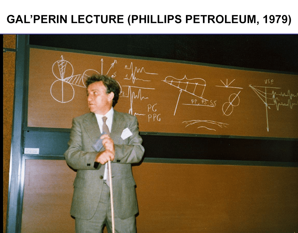 Gal'Perin Lecture Phillips Petroleum 1979
