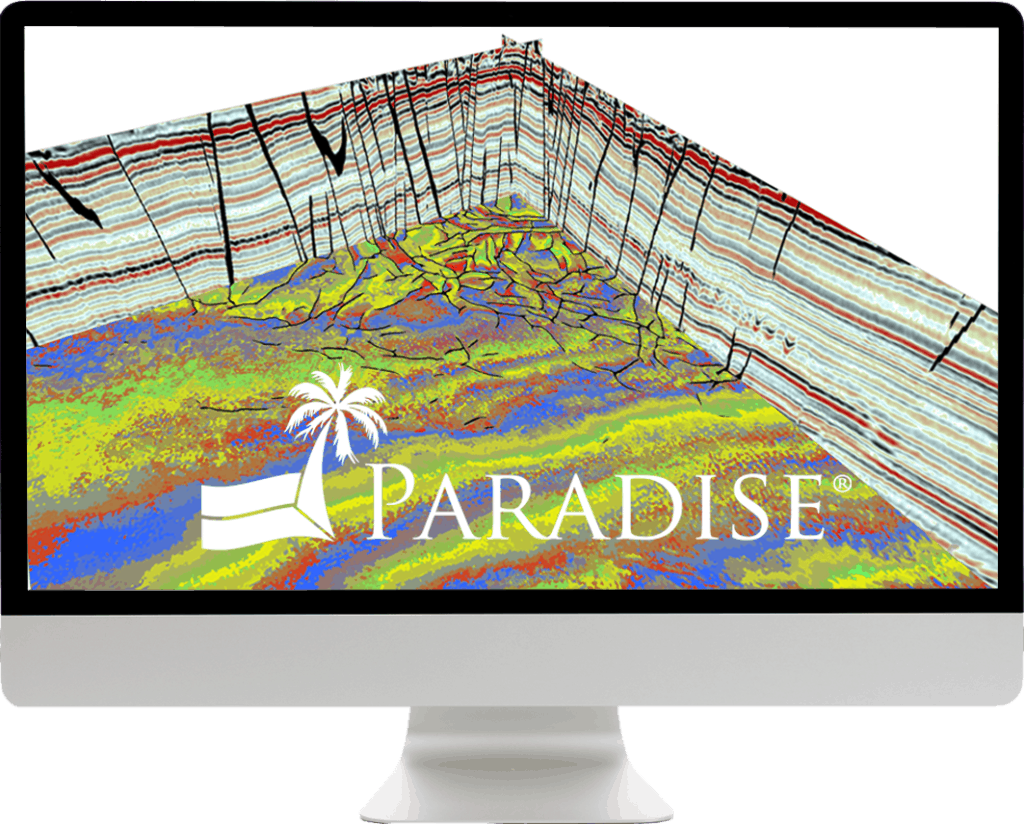 Paradise seismic interpretation software monitor