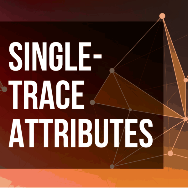 Single-trace Attributes E-course