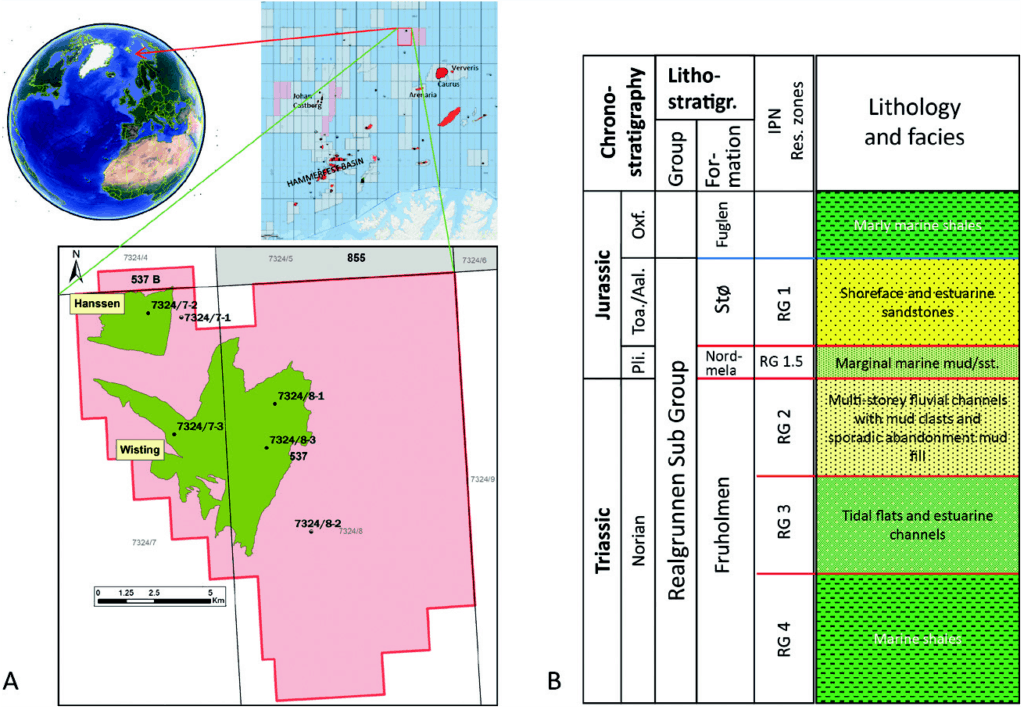Machine learning for detailed reservoir description — Wisting case study Figure 1