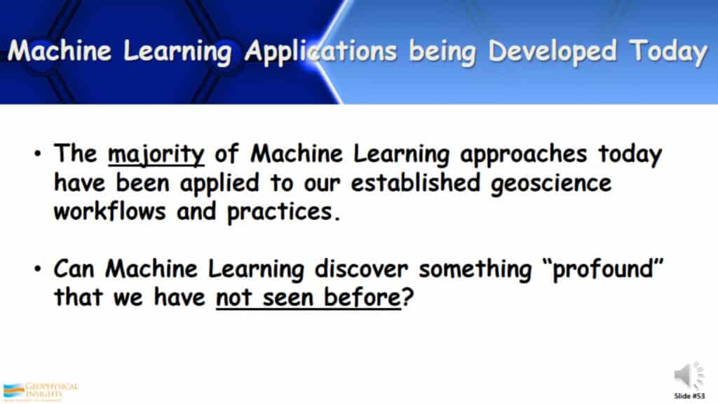 Machine learning seismic interpretation application