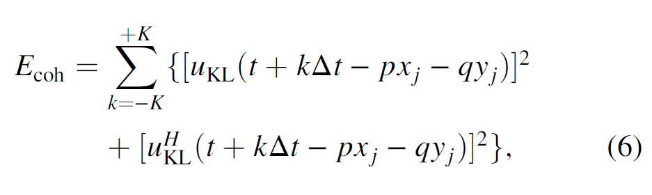 Equation 6 (A Workflow to Skeletonize Faults and Stratigraphic Features)