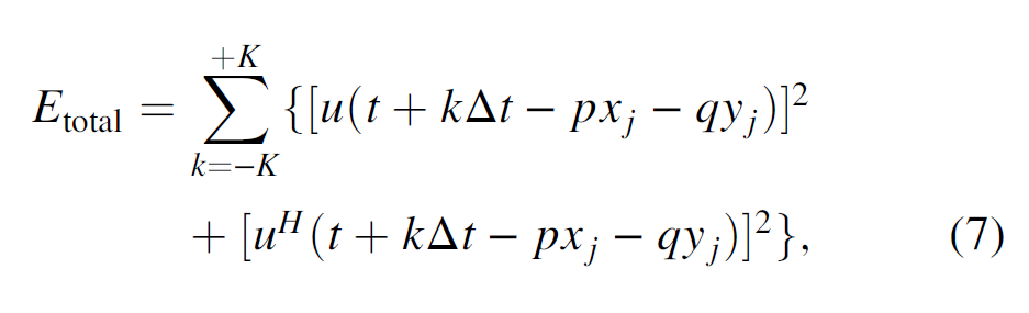 Equation 7 Stratigraphic Features