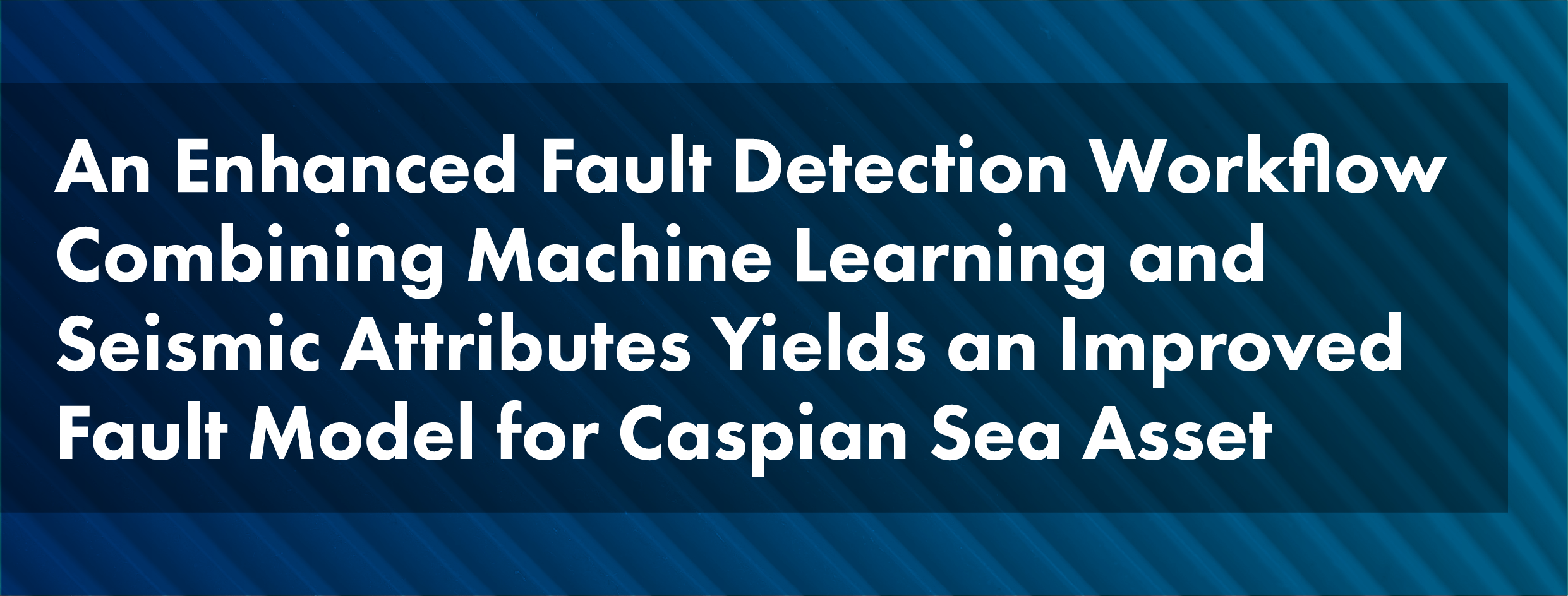 An enhanced fault detection workflow-01
