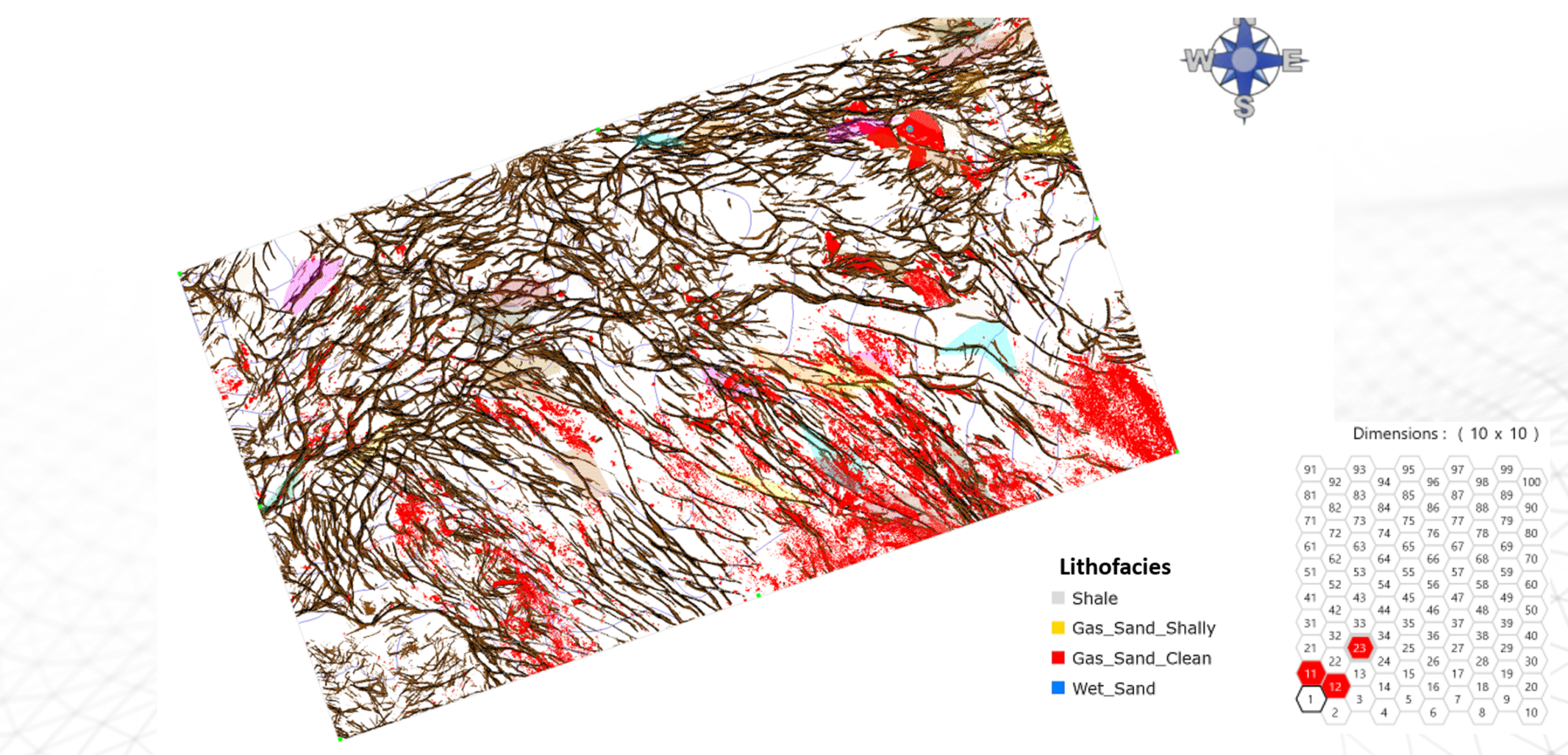 Lithofacies prediction and DL fault detection in the KG basin, offshore India