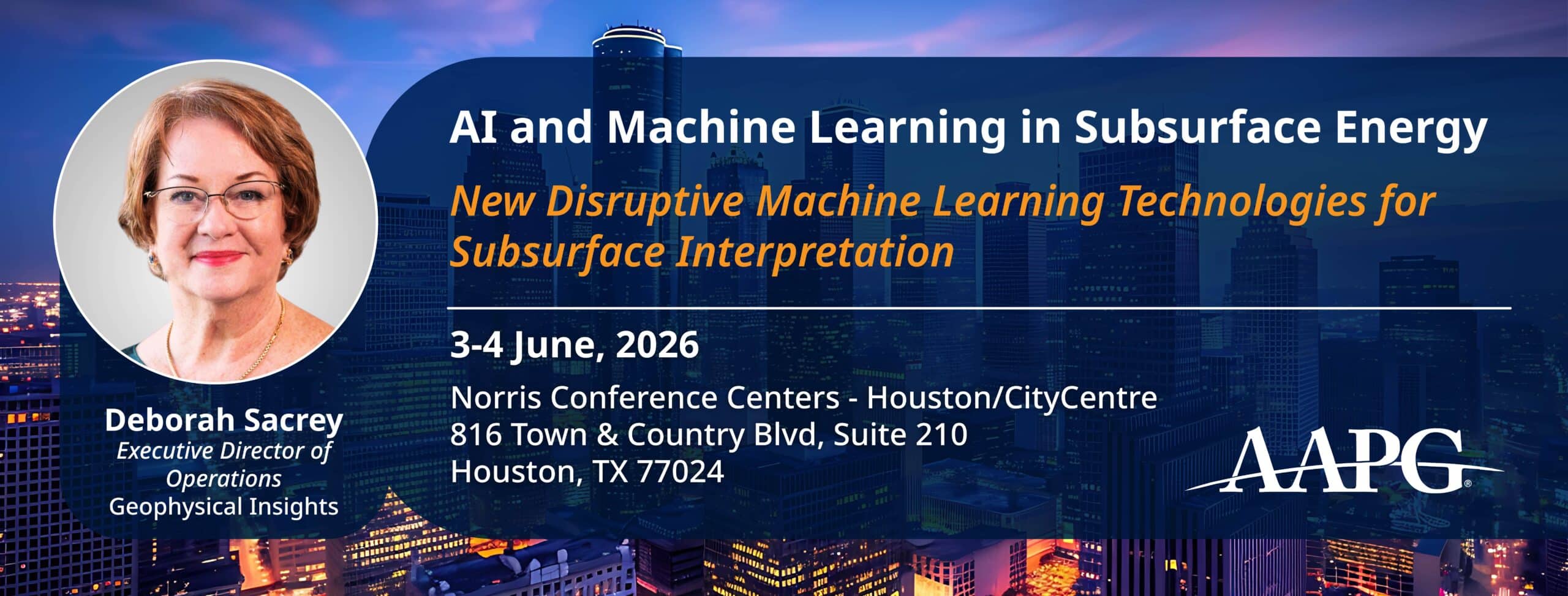 AAPG AI and Machine Learning in Subsurface Energy: Deborah Sacrey Presents "Machine Learning: The Next Disruptive Technology Changing Sub-Surface Interpretation"